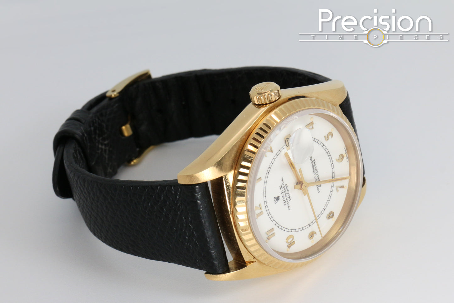 Rolex DateJust 36 Ref: 16018 Cream🔥Boiler Gauge🔥 36mm 18K Yellow Gold