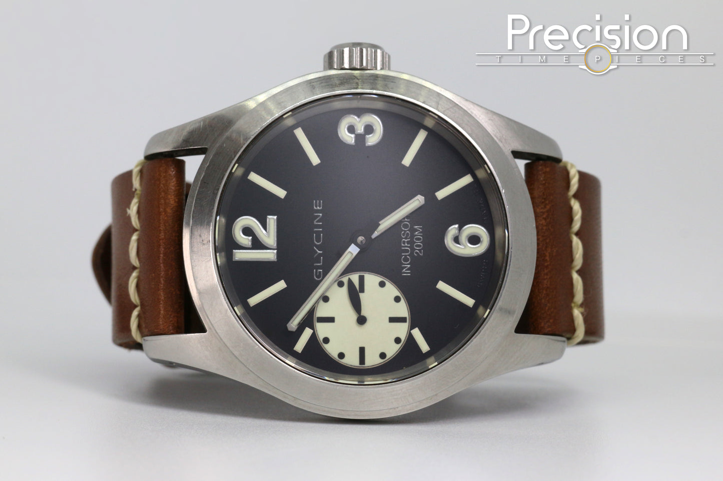 Glycine Model: Incursore Ref: 3873 46mm Manual Wind