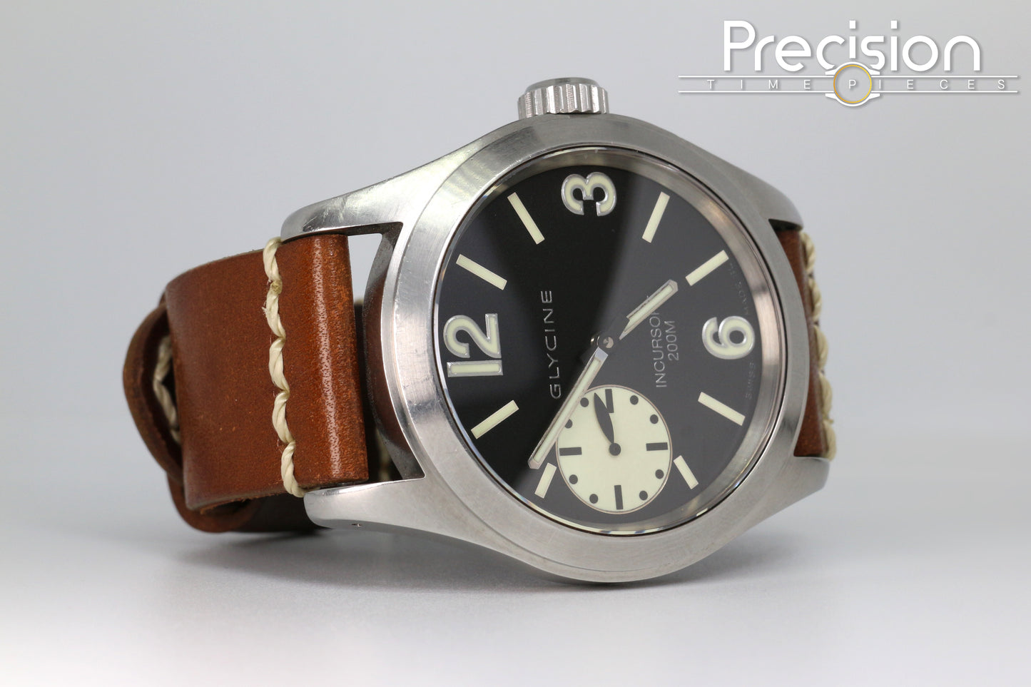 Glycine Model: Incursore Ref: 3873 46mm Manual Wind
