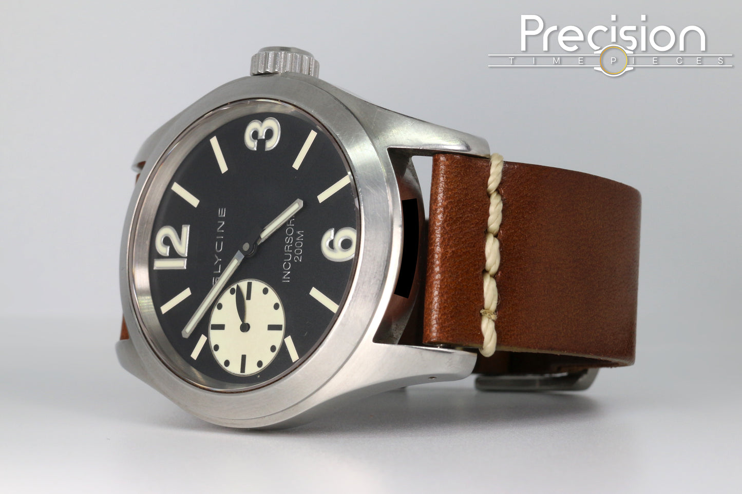 Glycine Model: Incursore Ref: 3873 46mm Manual Wind