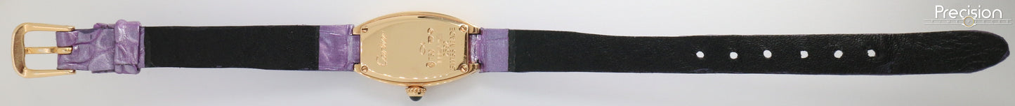 Cartier Mini Tonneau Lanieres Ref: 2592 16mm Quartz
