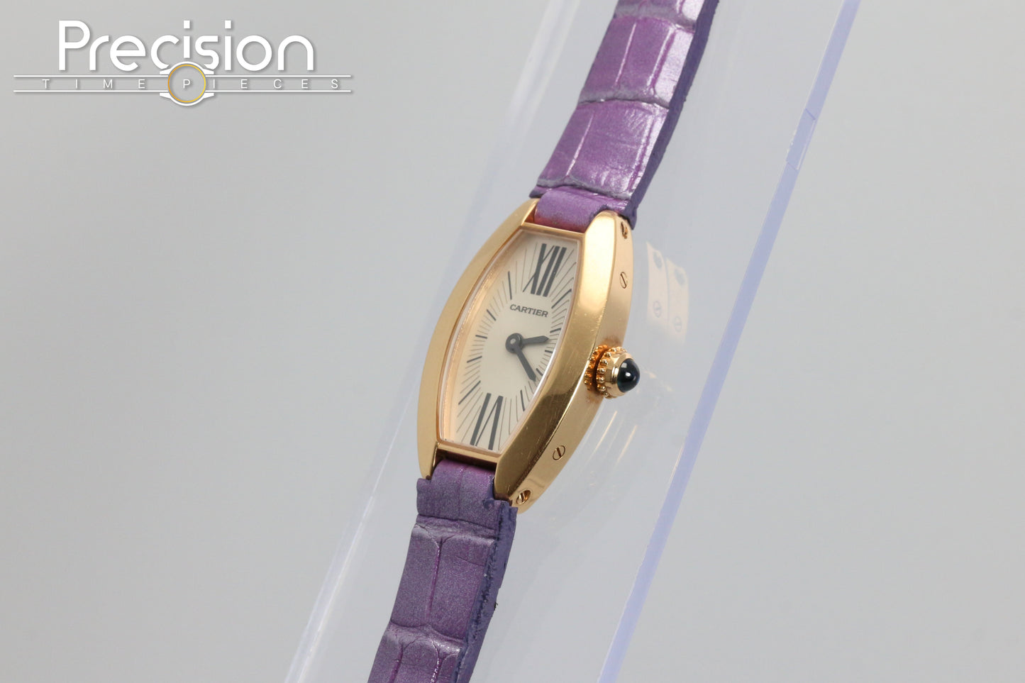 Cartier Mini Tonneau Lanieres Ref: 2592 16mm Quartz