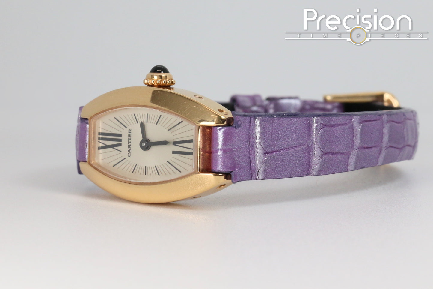 Cartier Mini Tonneau Lanieres Ref: 2592 16mm Quartz