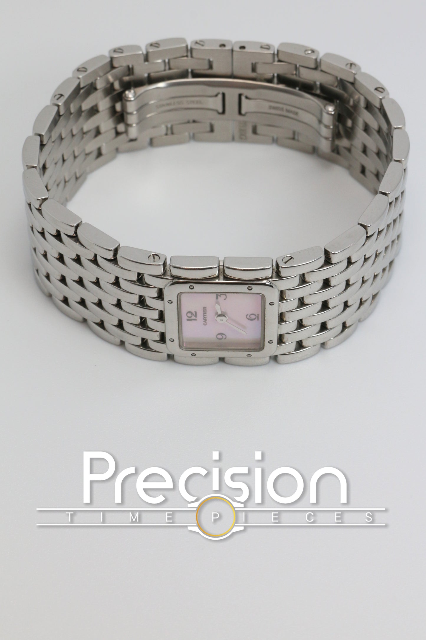 Cartier Panthère Ruban Ref: 2420 RARE MOP Dial Quartz 21mm