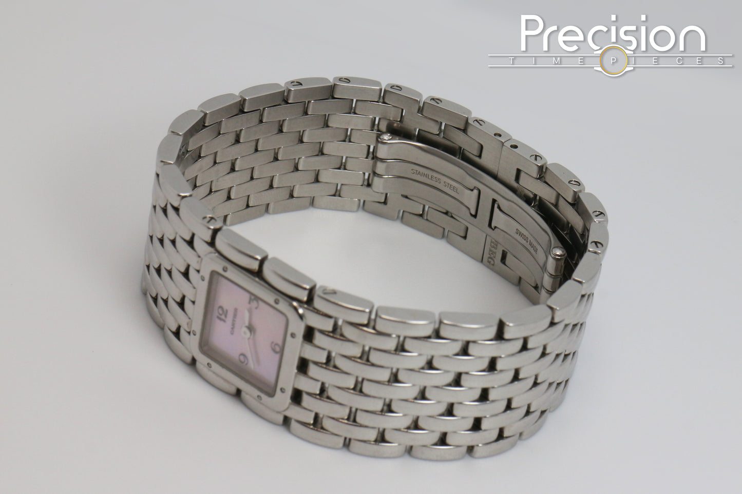 Cartier Panthère Ruban Ref: 2420 RARE MOP Dial Quartz 21mm