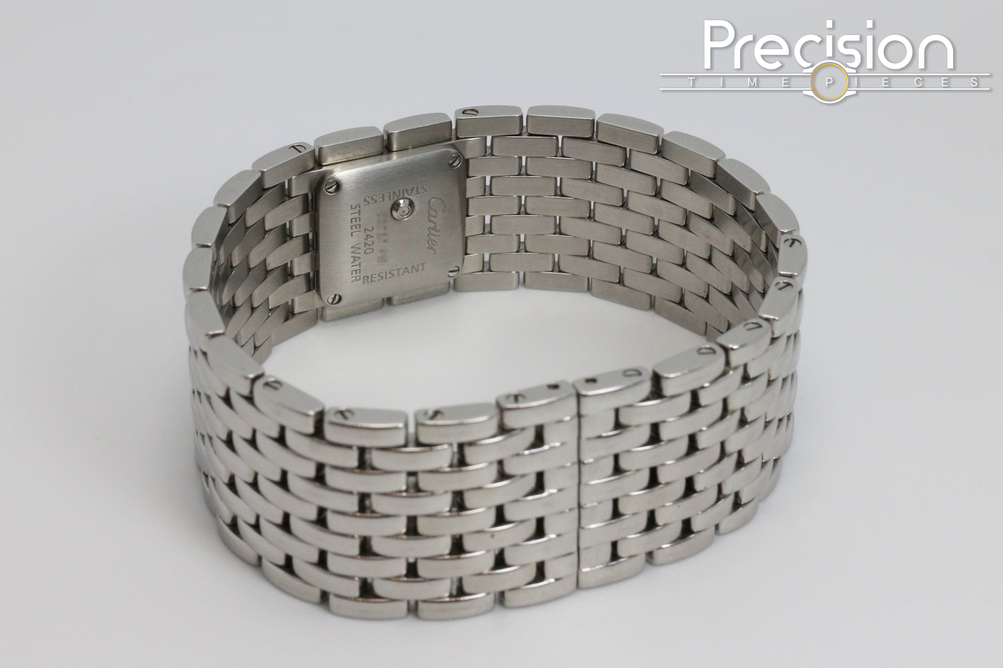 Cartier Panthère Ruban Ref: 2420 RARE MOP Dial Quartz 21mm
