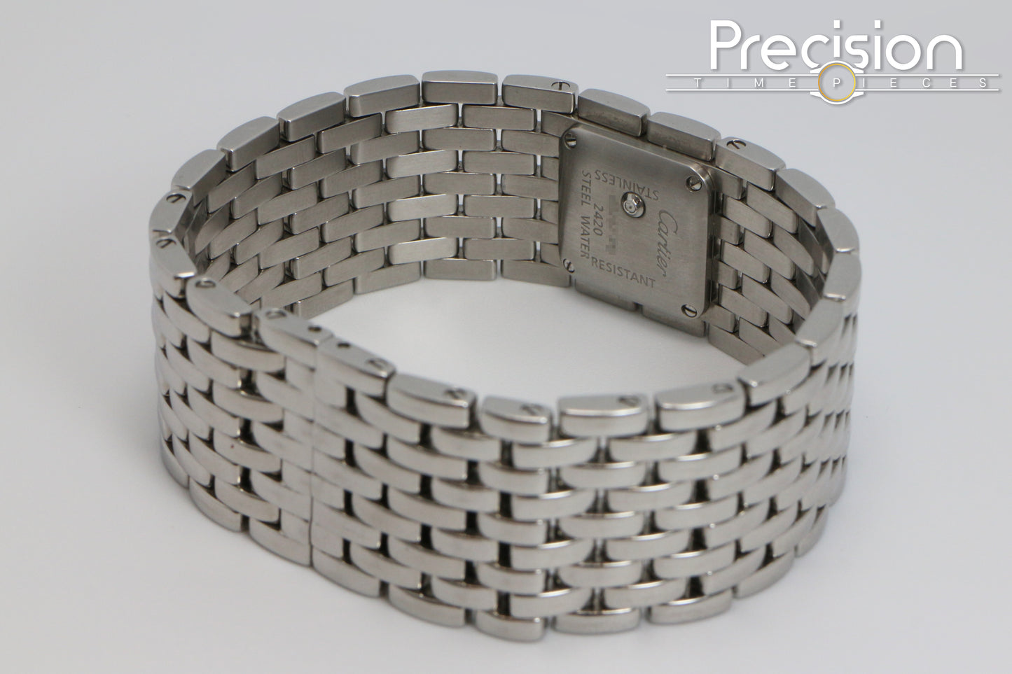 Cartier Panthère Ruban Ref: 2420 RARE MOP Dial Quartz 21mm