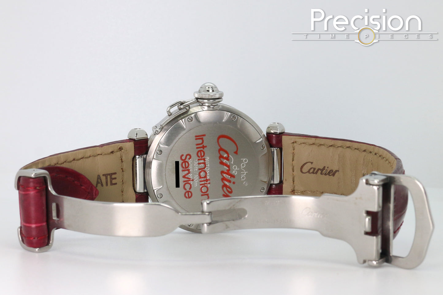 Cartier Pasha C GMT Ref: 2377 35mm Auto