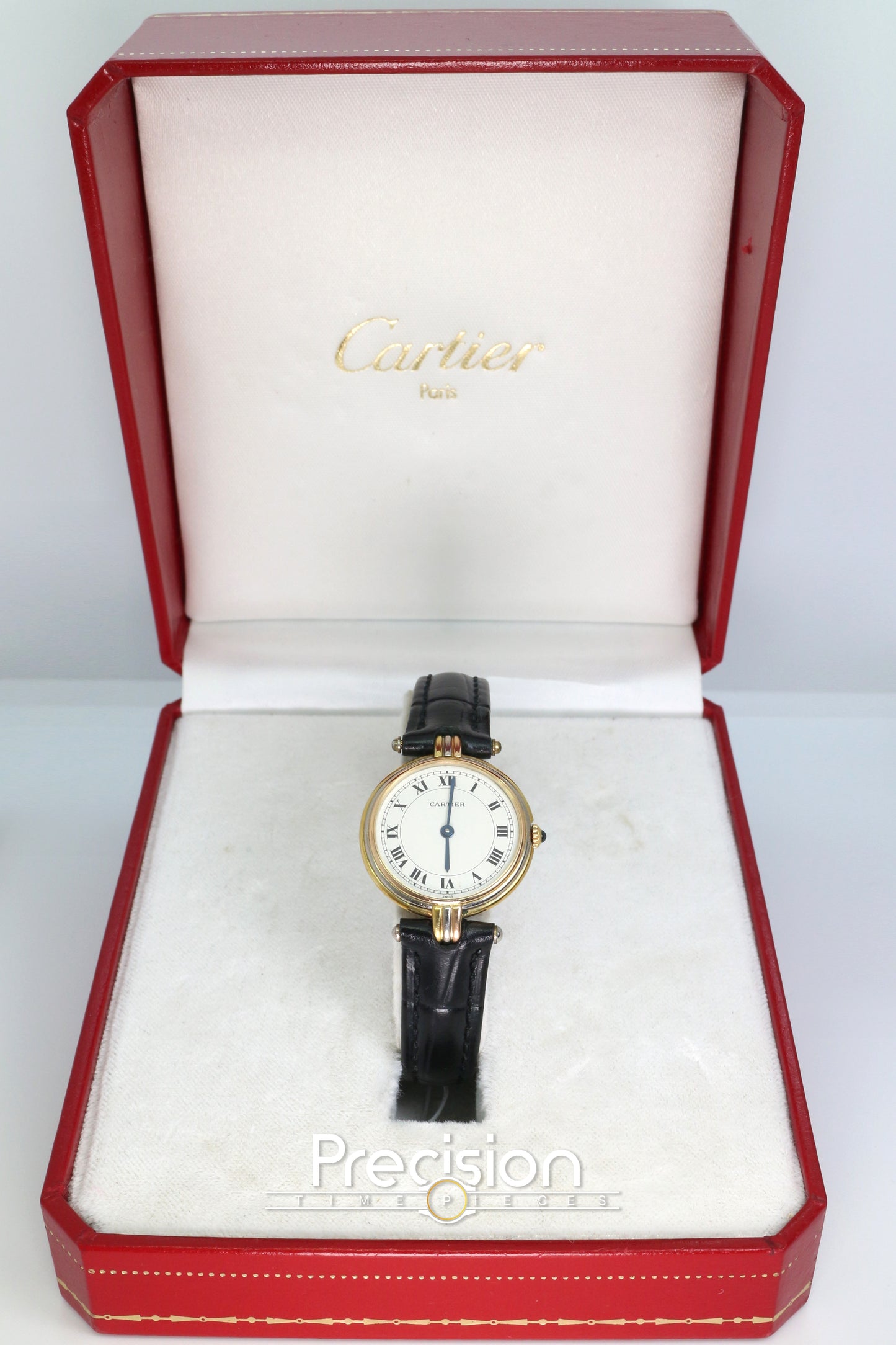 Cartier Vendôme Trinity Ref: 81003 Quartz 30mm Yellow Gold