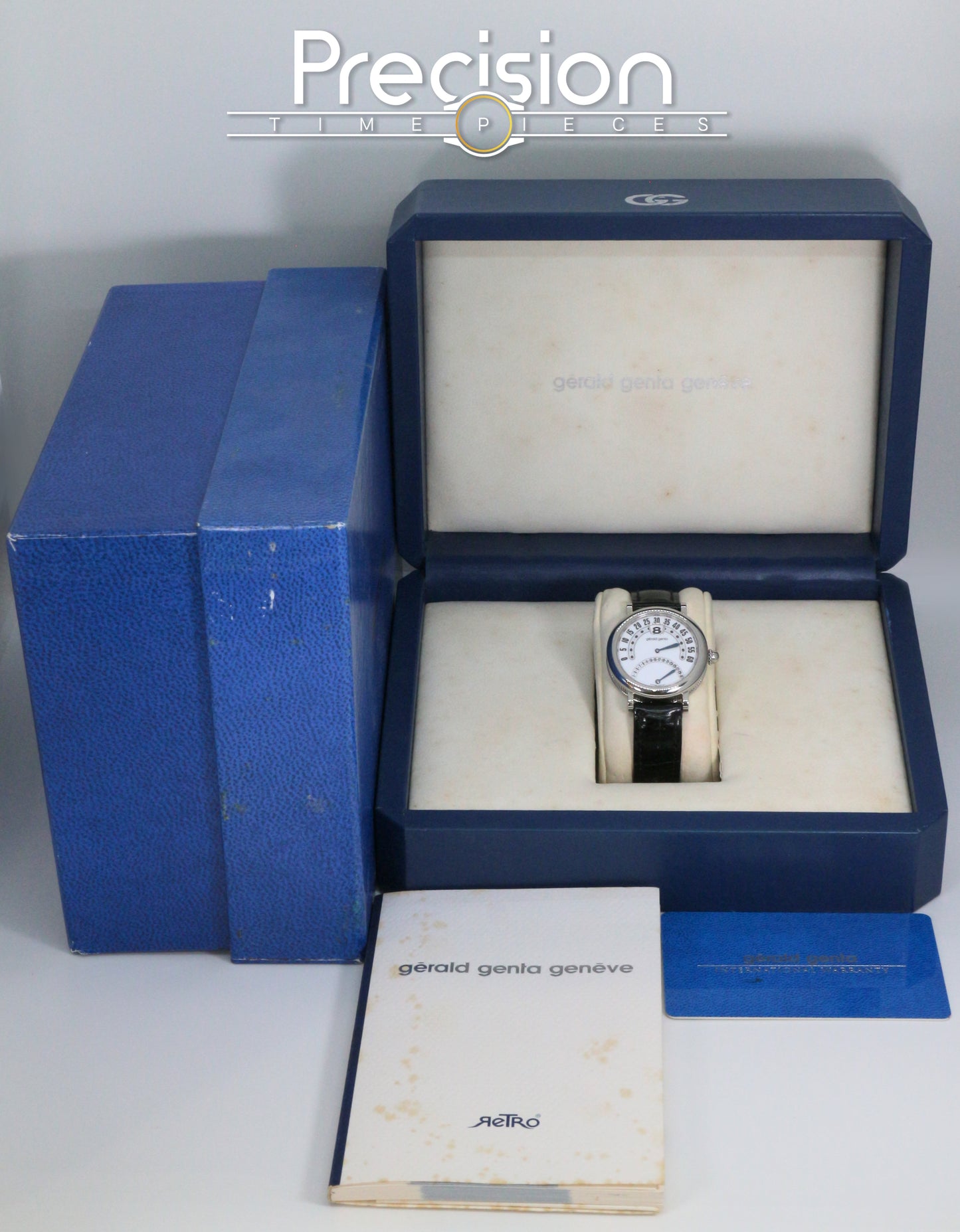 Gerald Genta Retro Jump Hour G3714 34mm