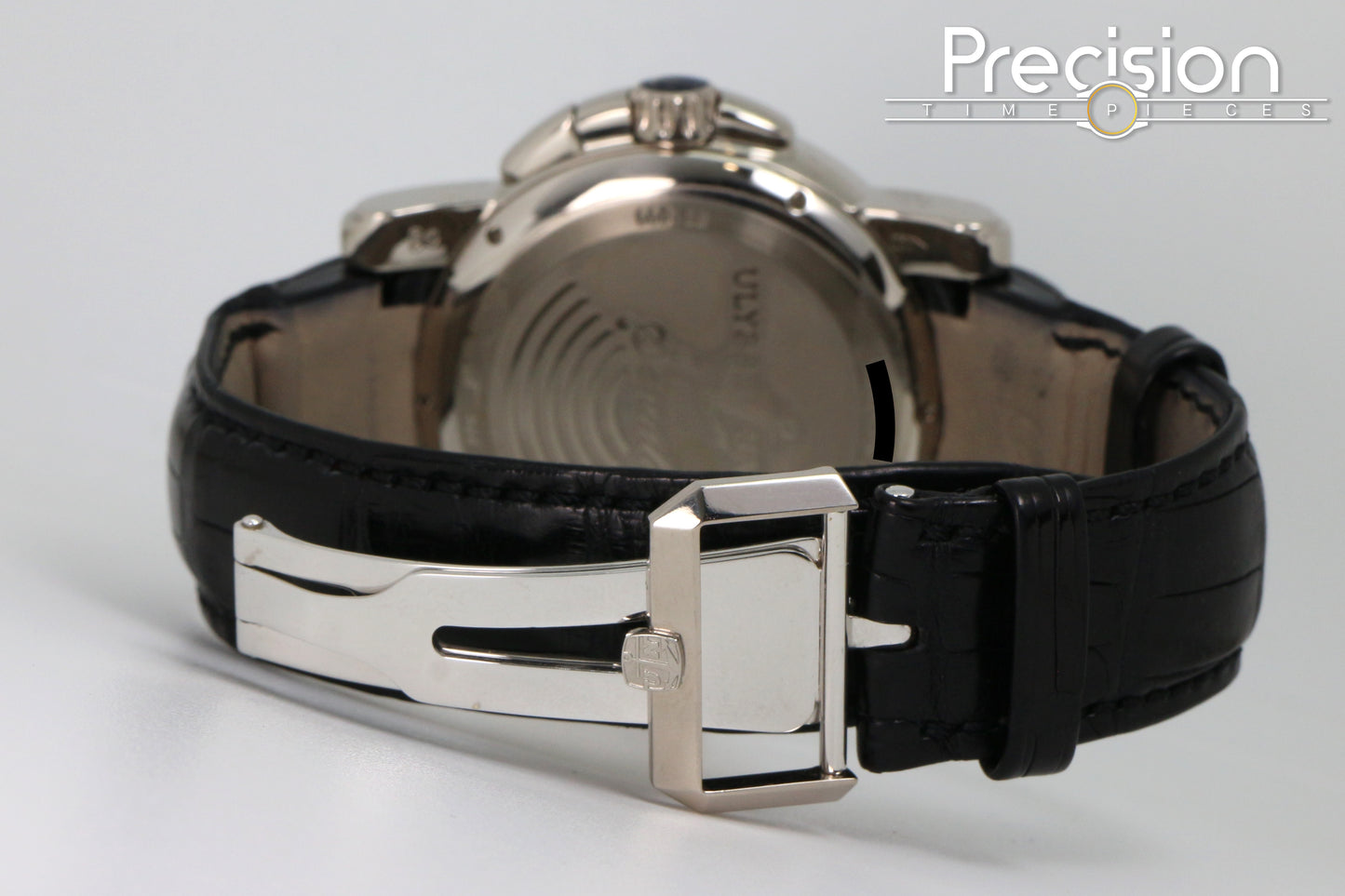 Ulysse Nardin Sonata Ref: 660-88 42mm 18K White Gold Full Set