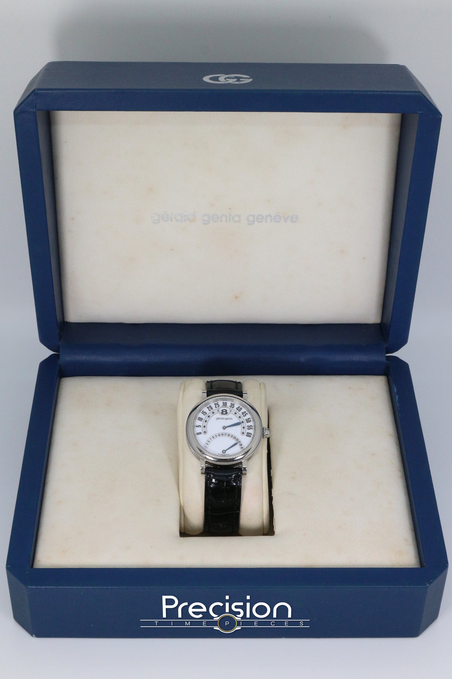 Gerald Genta Retro Jump Hour G3714 34mm