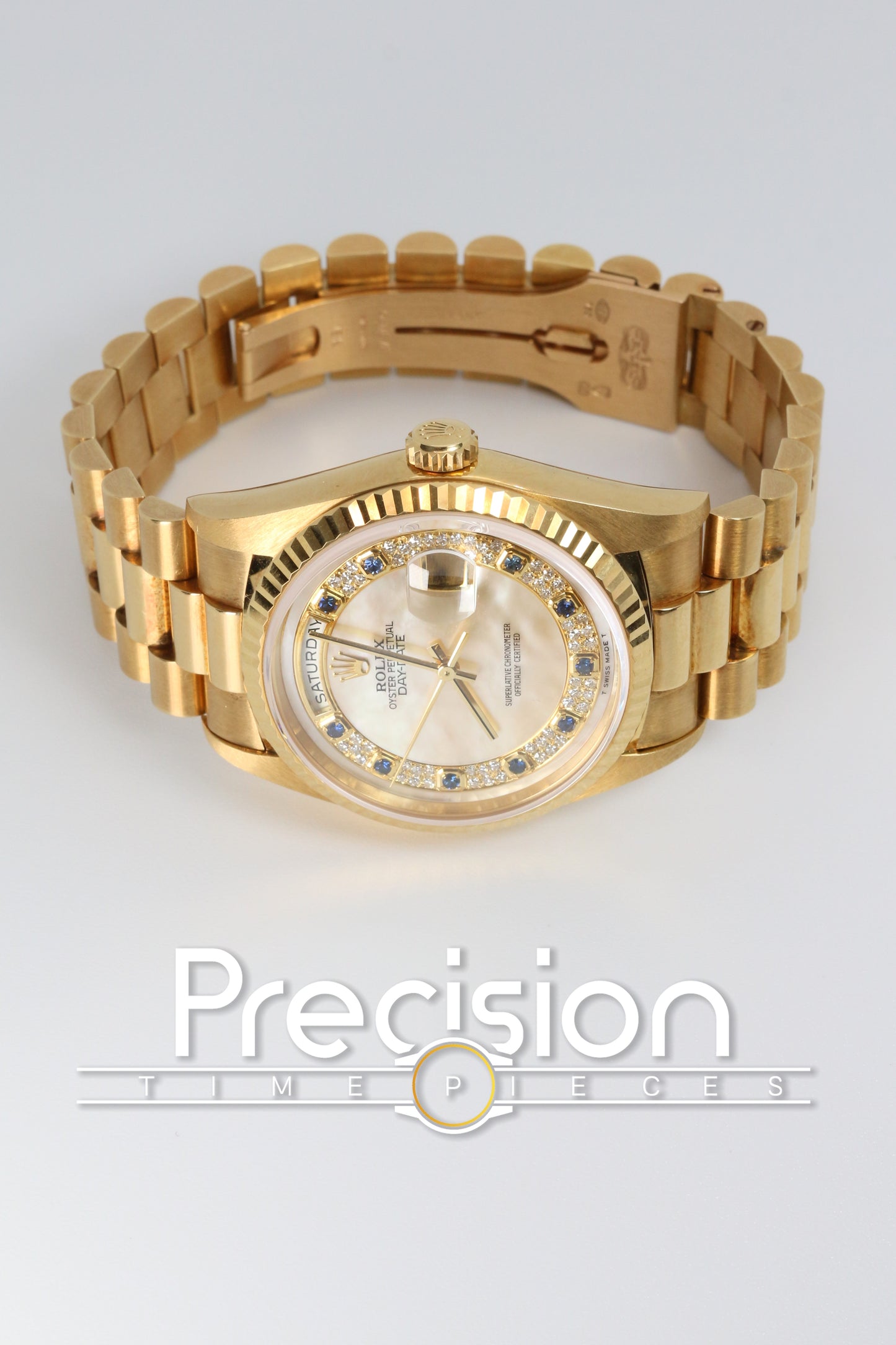 Rolex Day-Date 36 🔥Very Rare Myriad Mother of Pearl Sapphire Dial🔥36mm Automatic