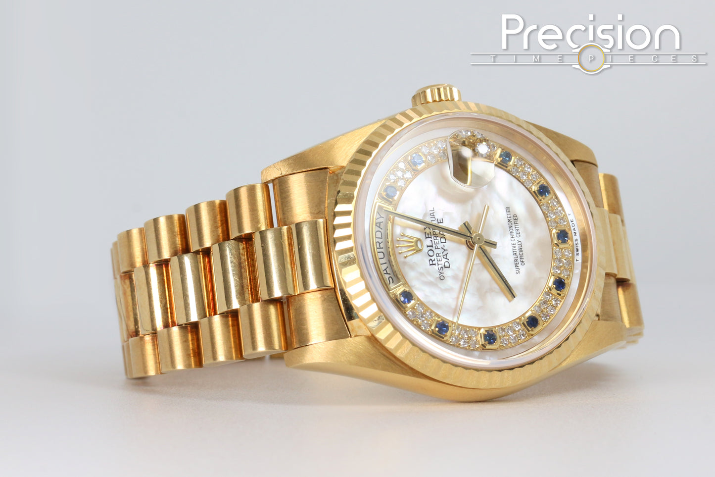Rolex Day-Date 36 🔥Very Rare Myriad Mother of Pearl Sapphire Dial🔥36mm Automatic