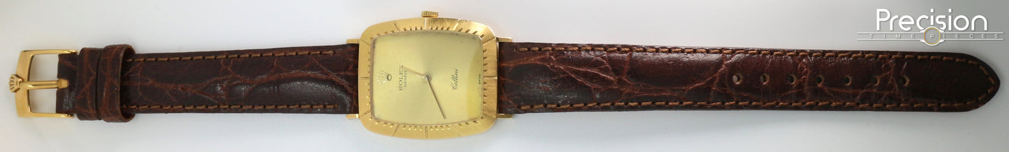 Rolex Cellini Ref: 4087 31mm Manual Wind 18K Yellow Gold
