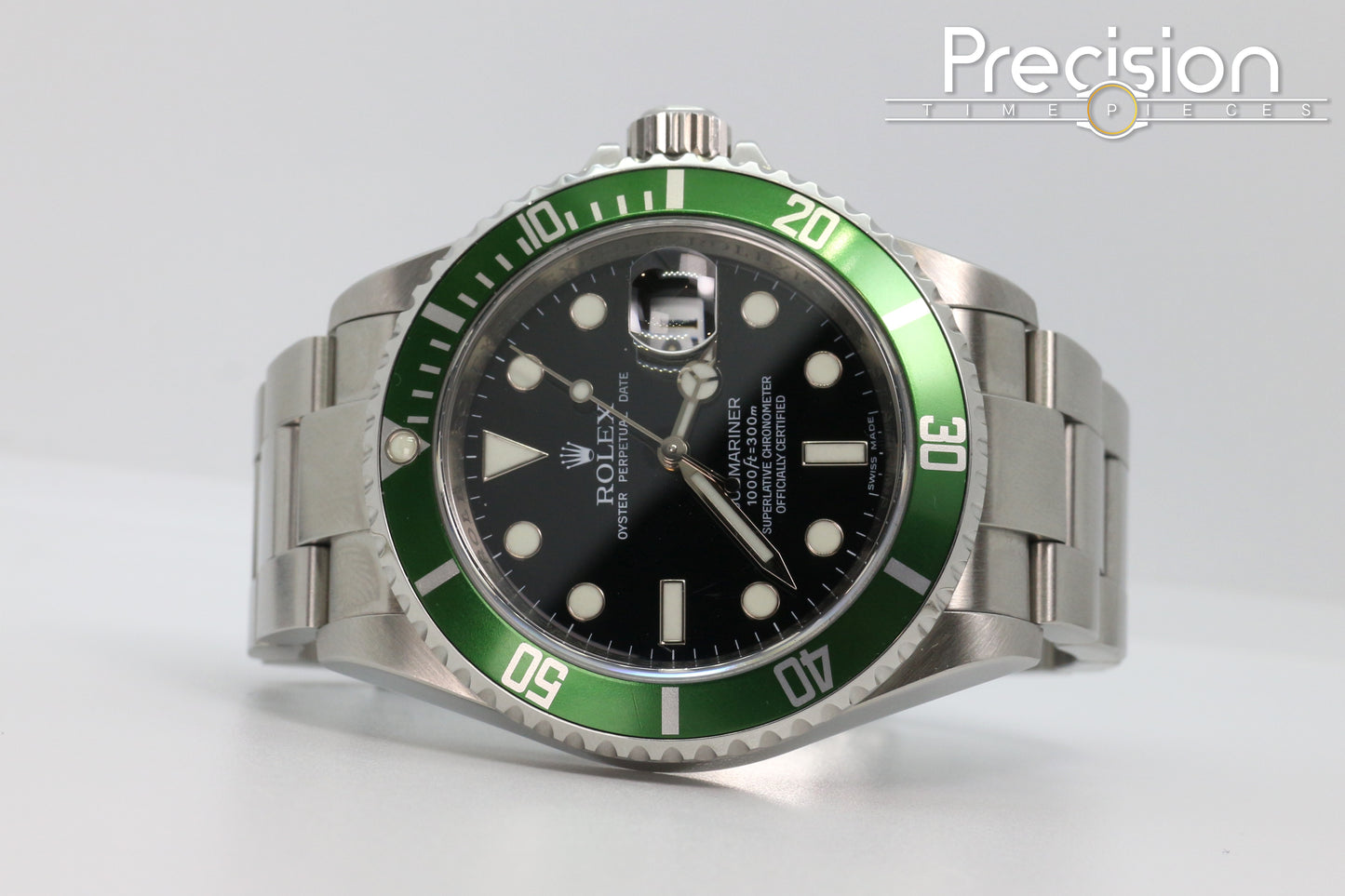 Rolex Submariner “Kermit” Ref: 16610LV 🔥Rare AN (Random) Series 🔥
