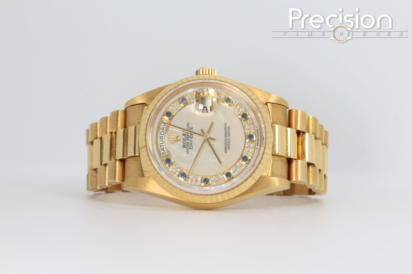 Rolex Day-Date 36 🔥Very Rare Myriad Mother of Pearl Sapphire Dial🔥36mm Automatic