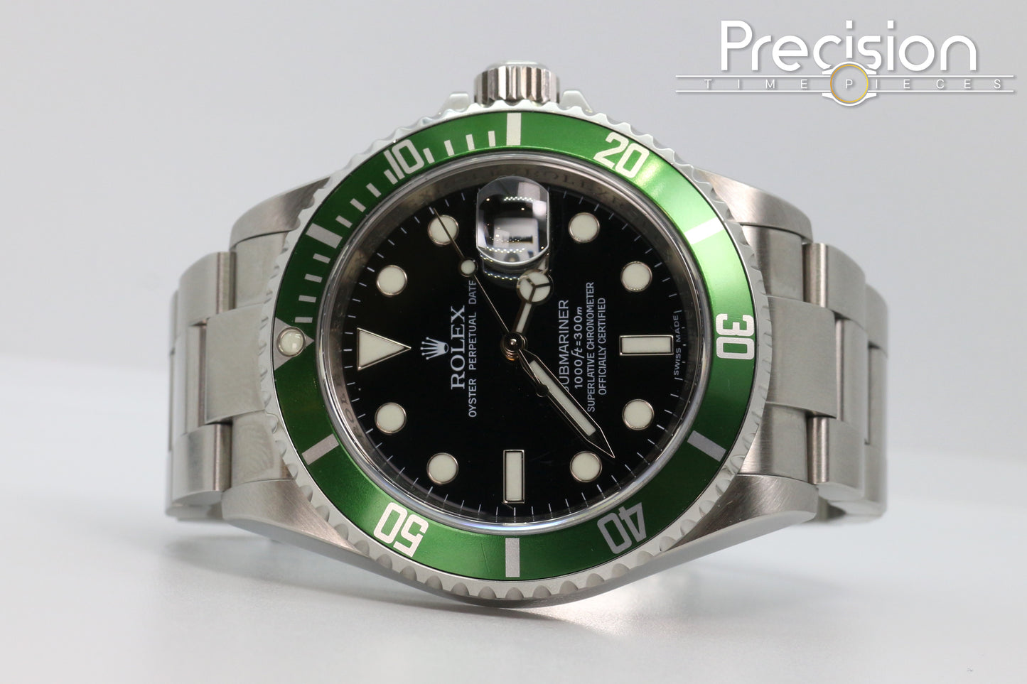 Rolex Submariner “Kermit” Ref: 16610LV 🔥Rare AN (Random) Series 🔥