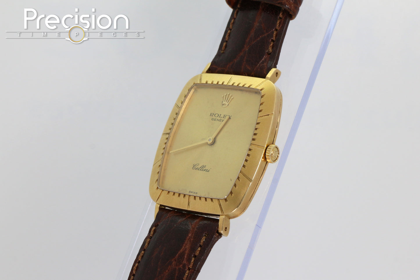 Rolex Cellini Ref: 4087 31mm Manual Wind 18K Yellow Gold