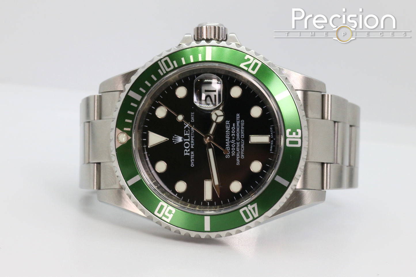 Rolex Submariner “Kermit” Ref: 16610LV 🔥Rare AN (Random) Series 🔥