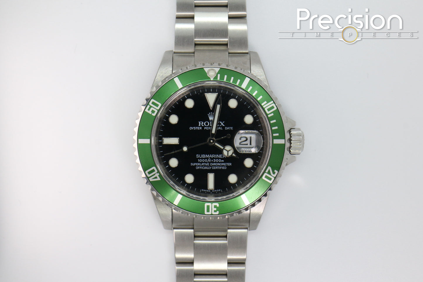 Rolex Submariner “Kermit” Ref: 16610LV 🔥Rare AN (Random) Series 🔥