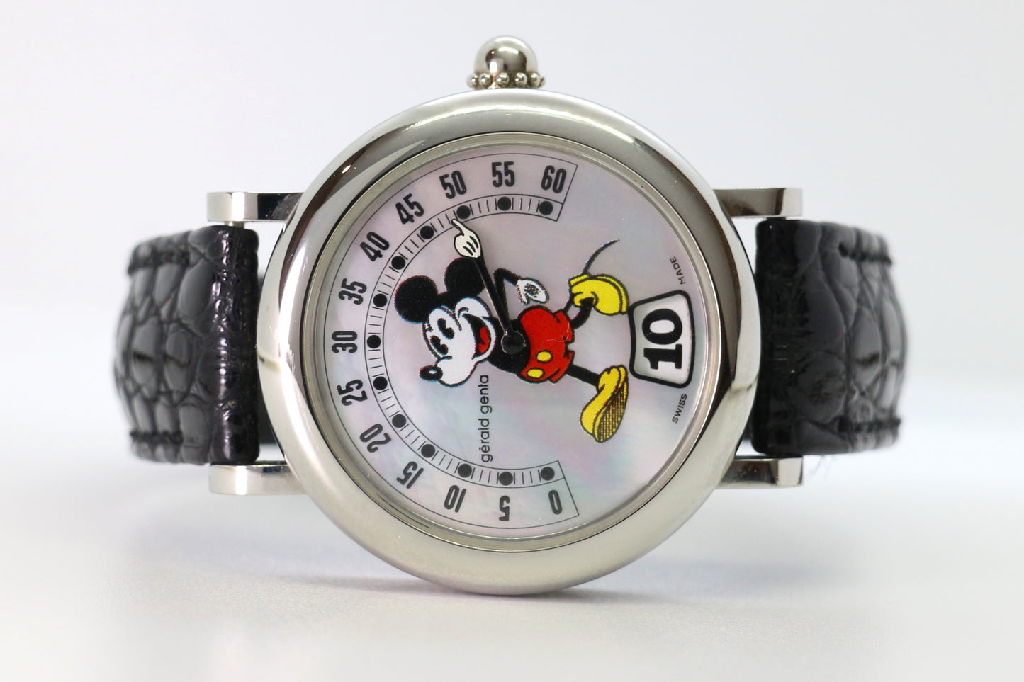 Gerald Genta Retro Fantasy Mickey Mouse Watch Full Set