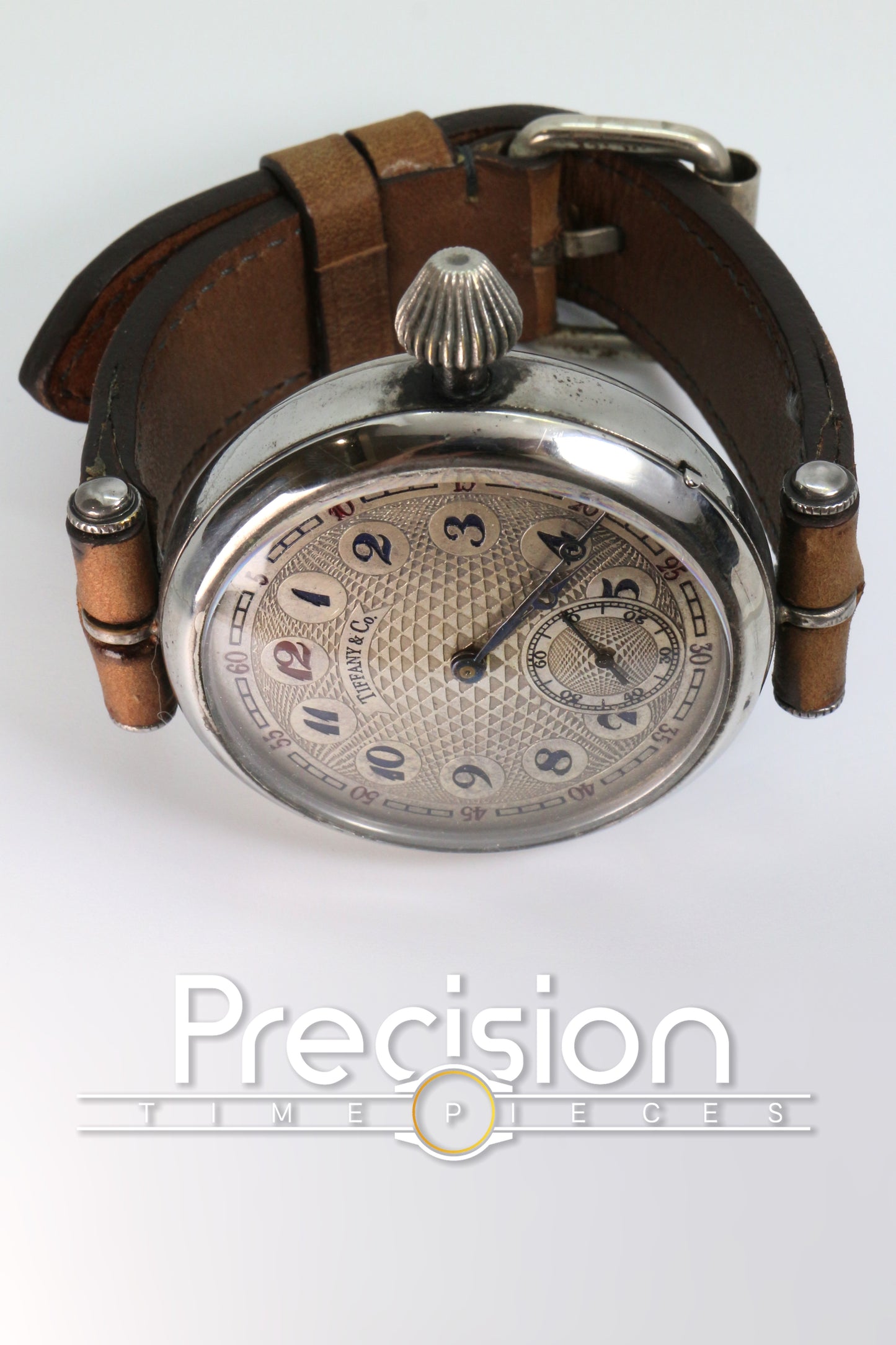 Tiffany & Co. 50mm Manual Wind Pocket Watch Converted