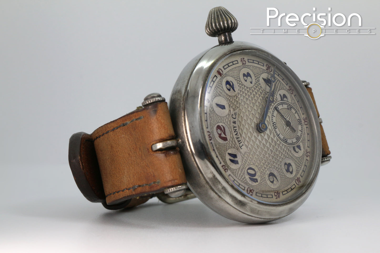 Tiffany & Co. 50mm Manual Wind Pocket Watch Converted