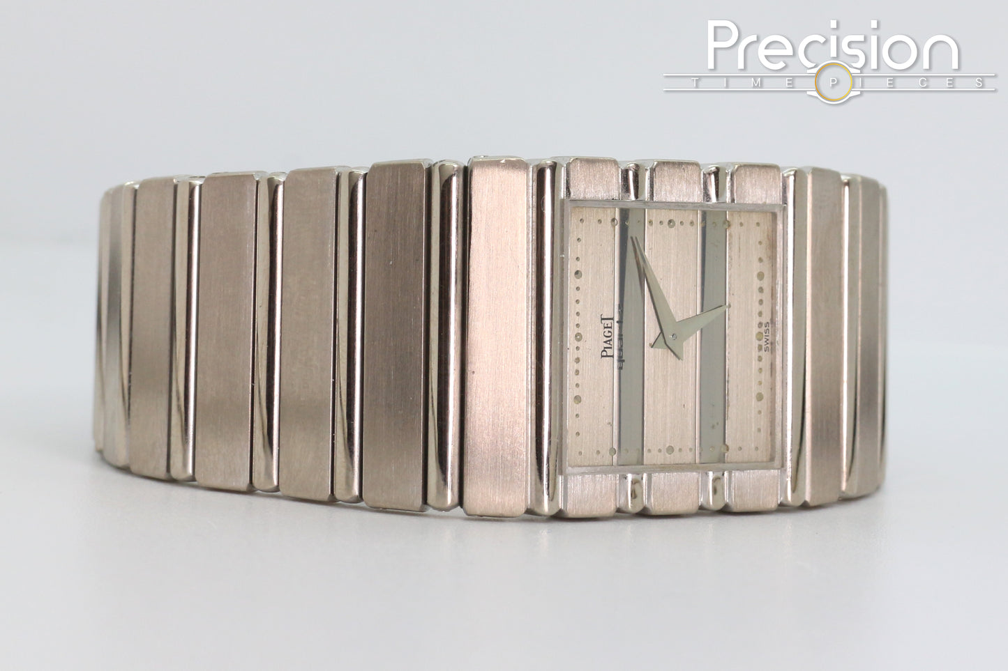 Piaget Polo 🔥Uber Rare🔥 White Gold Ref: 7131 C 701 Quartz 25mm