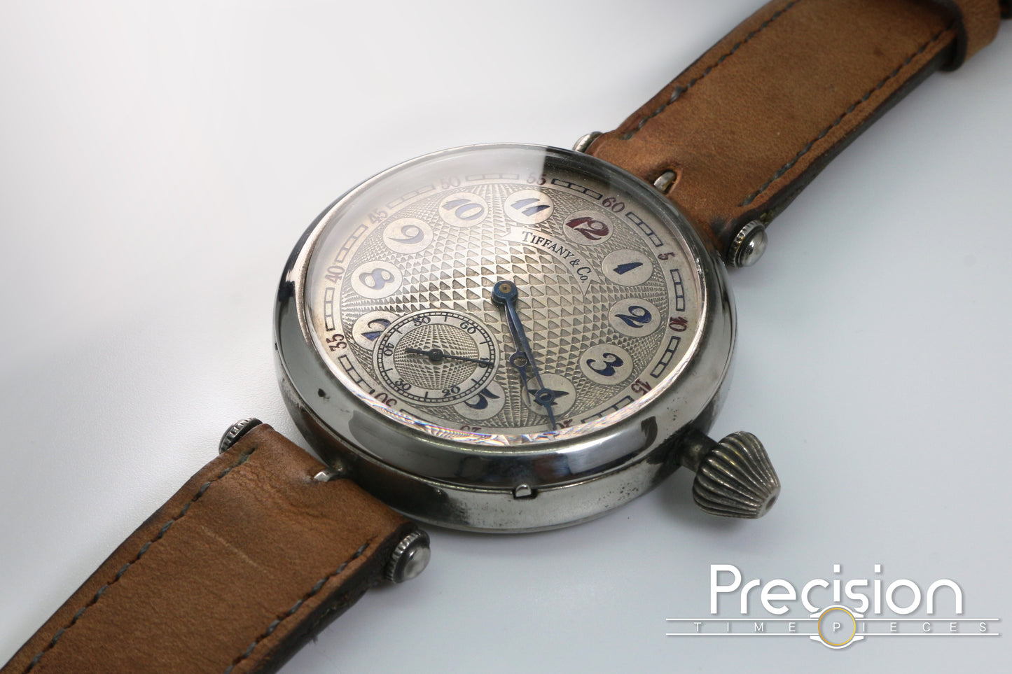 Tiffany & Co. 50mm Manual Wind Pocket Watch Converted