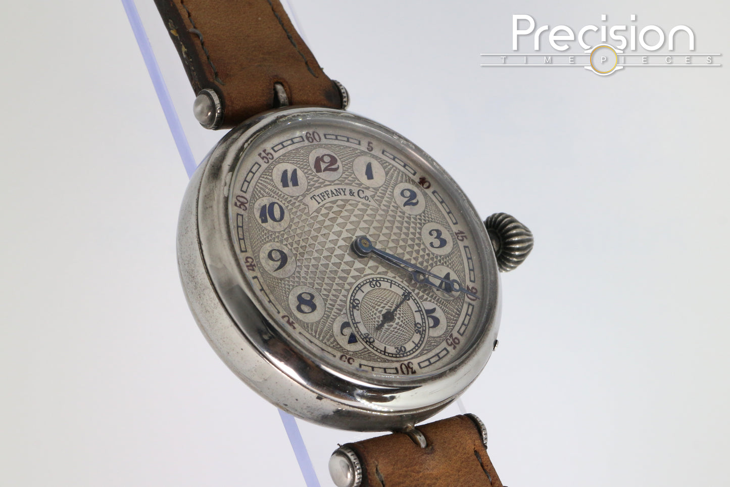 Tiffany & Co. 50mm Manual Wind Pocket Watch Converted