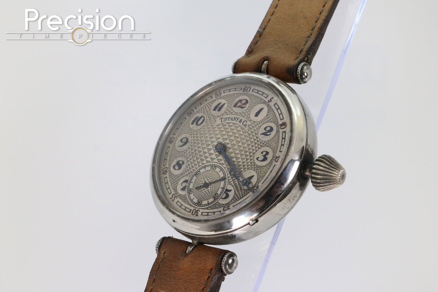 Tiffany & Co. 50mm Manual Wind Pocket Watch Converted