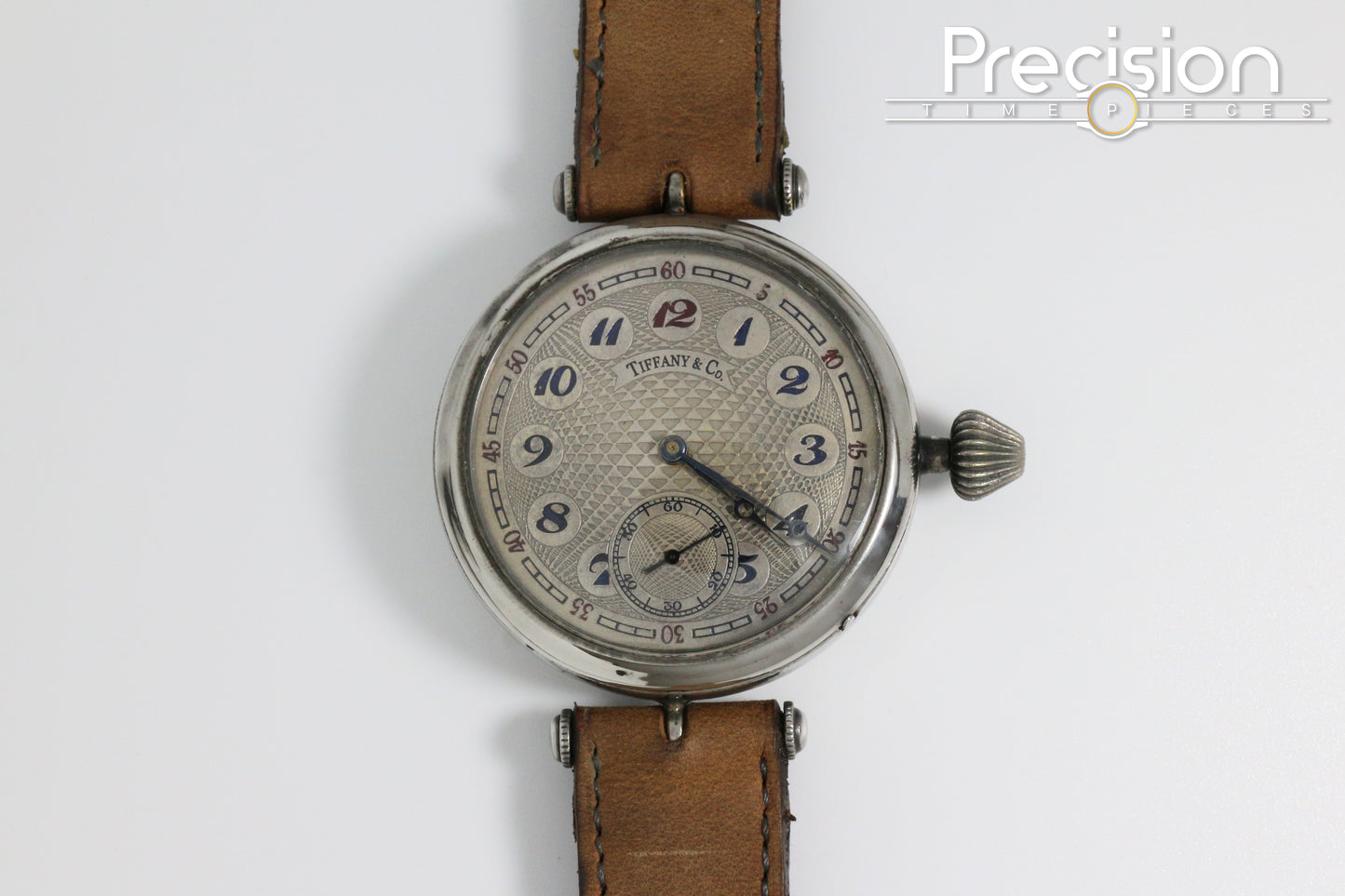 Tiffany & Co. 50mm Manual Wind Pocket Watch Converted