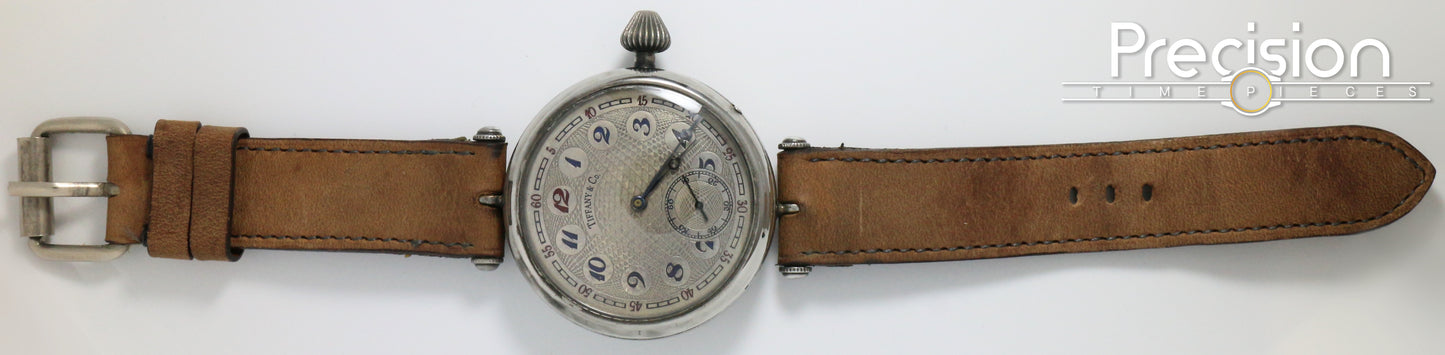 Tiffany & Co. 50mm Manual Wind Pocket Watch Converted