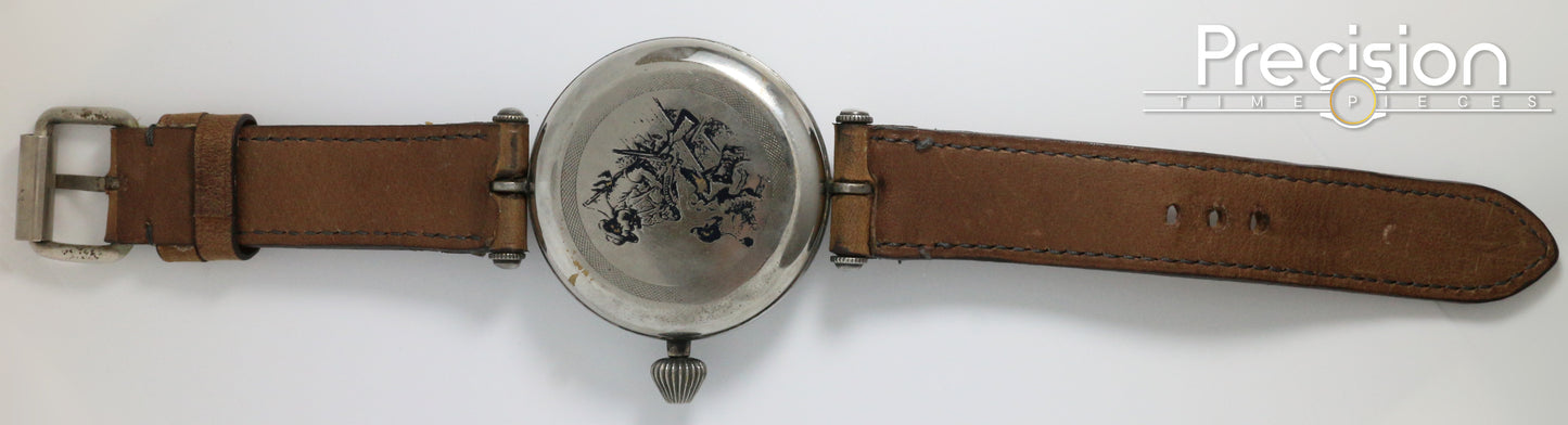 Tiffany & Co. 50mm Manual Wind Pocket Watch Converted