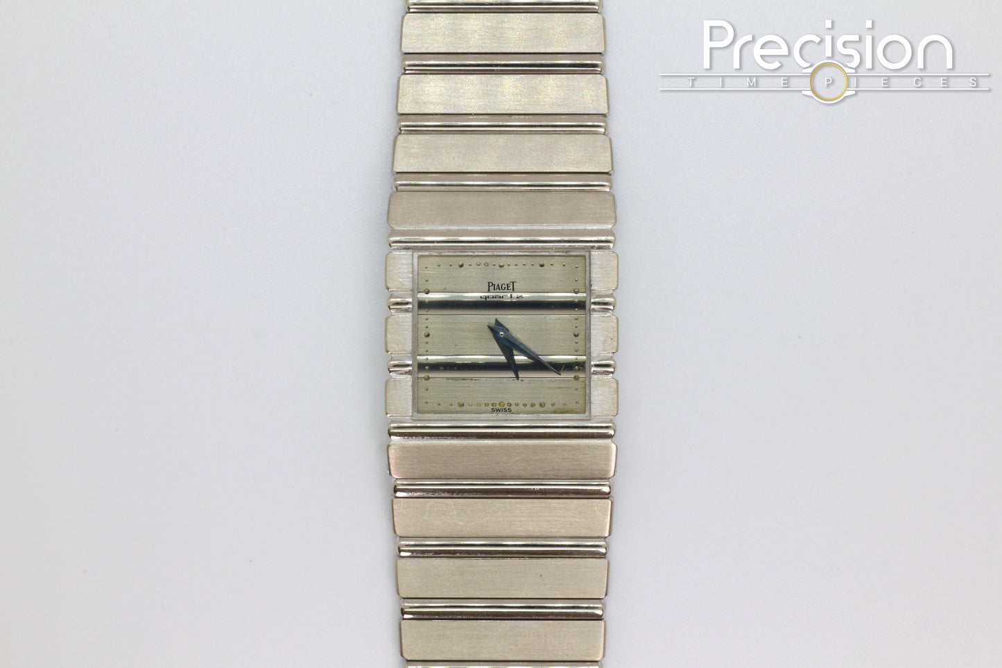 Piaget Polo 🔥Uber Rare🔥 White Gold Ref: 7131 C 701 Quartz 25mm
