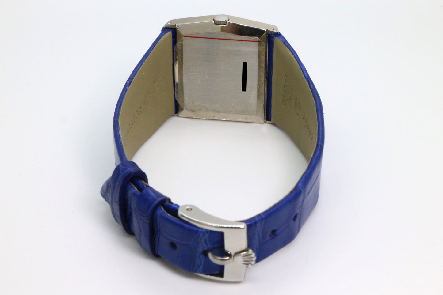 Rolex Cellini “Midas” Style Case 18K White Gold Untouched Case Deep-Ocean Blue Mirror Dial