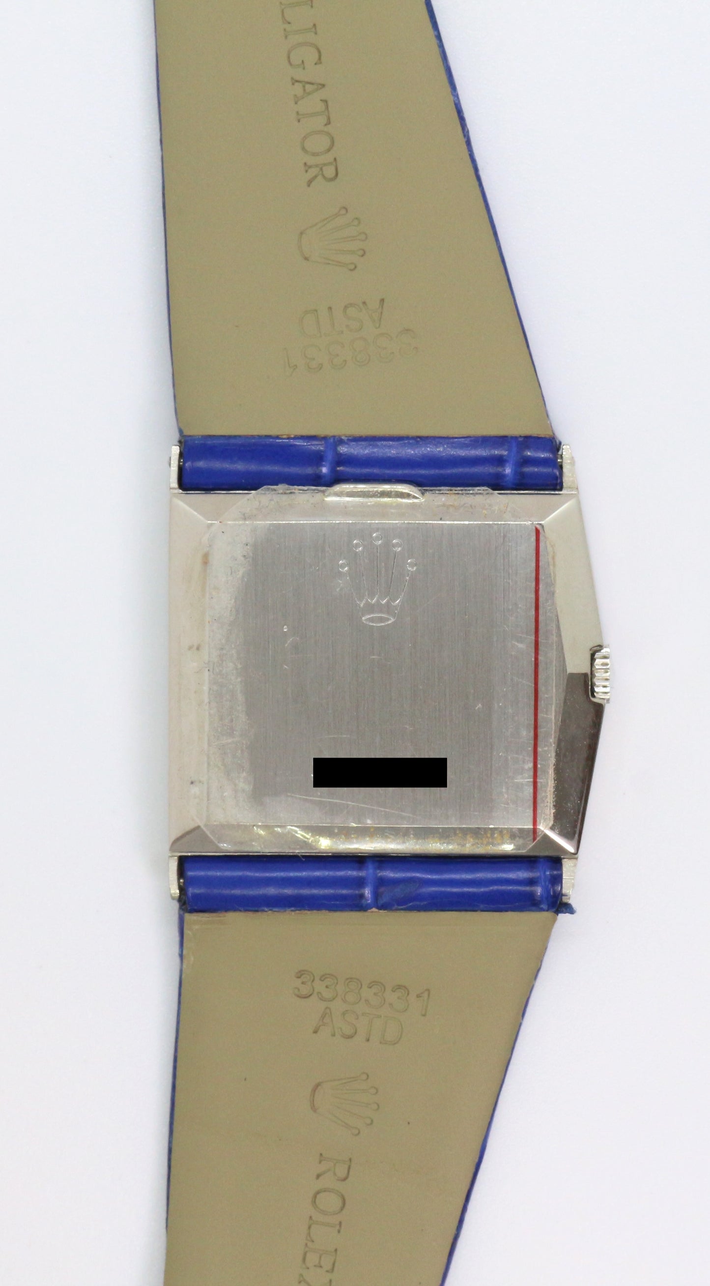 Rolex Cellini “Midas” Style Case 18K White Gold Untouched Case Deep-Ocean Blue Mirror Dial