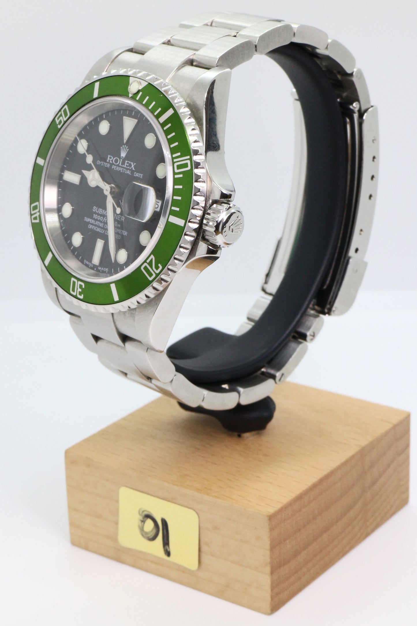 Rolex 16610LV Y-Series Submariner “Kermit” Full Set (Very Rare)