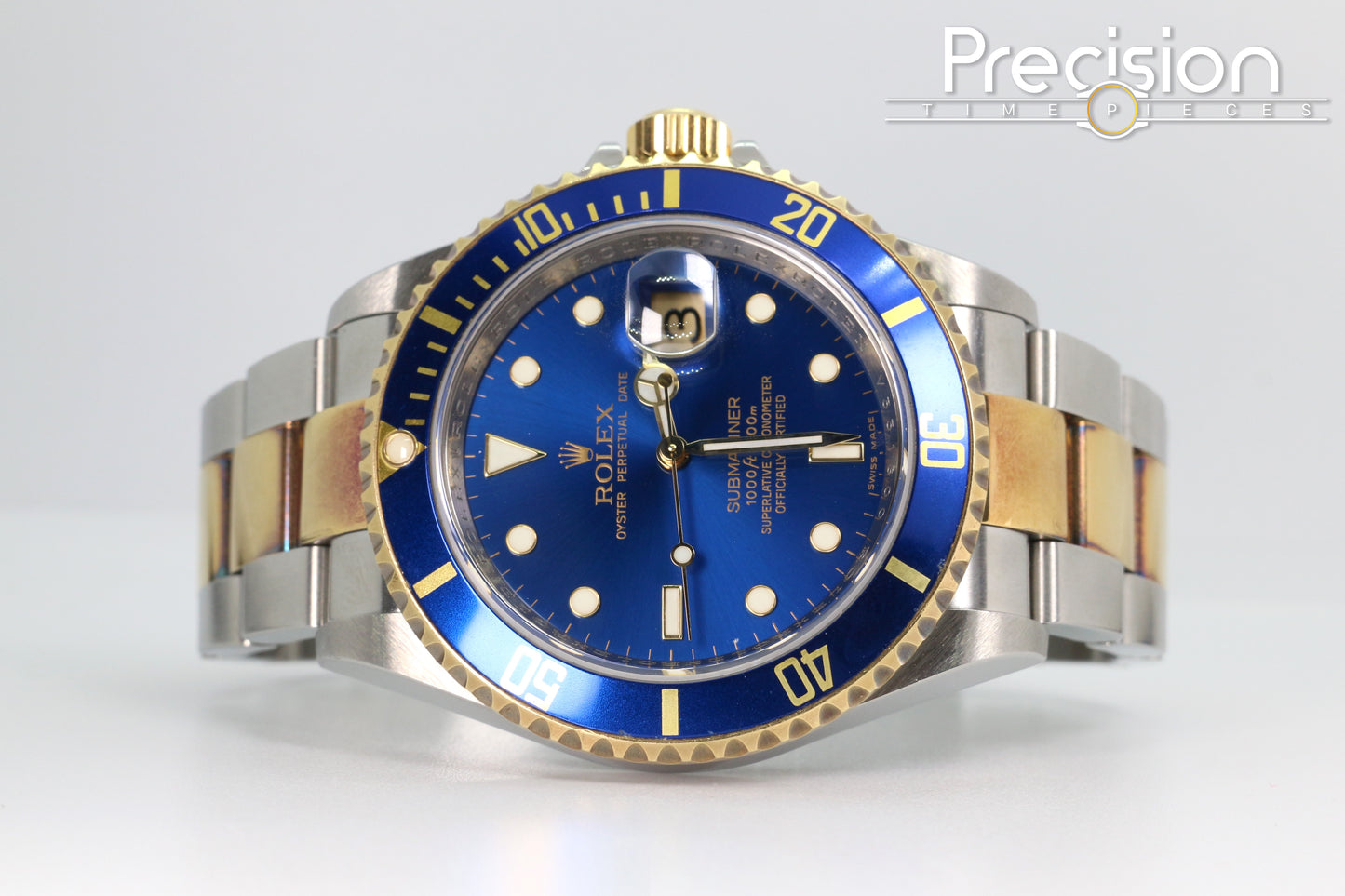 Rolex Submariner Ref: 16613 40mm Two-Tone Blue Sub