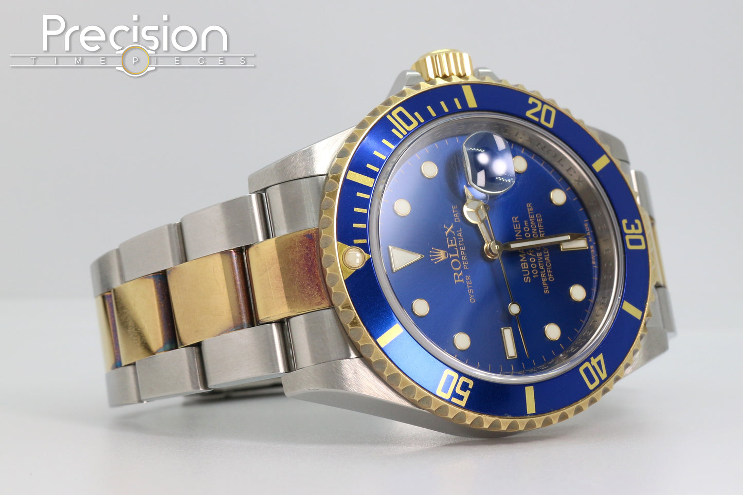 Rolex Submariner Ref: 16613 40mm Two-Tone Blue Sub