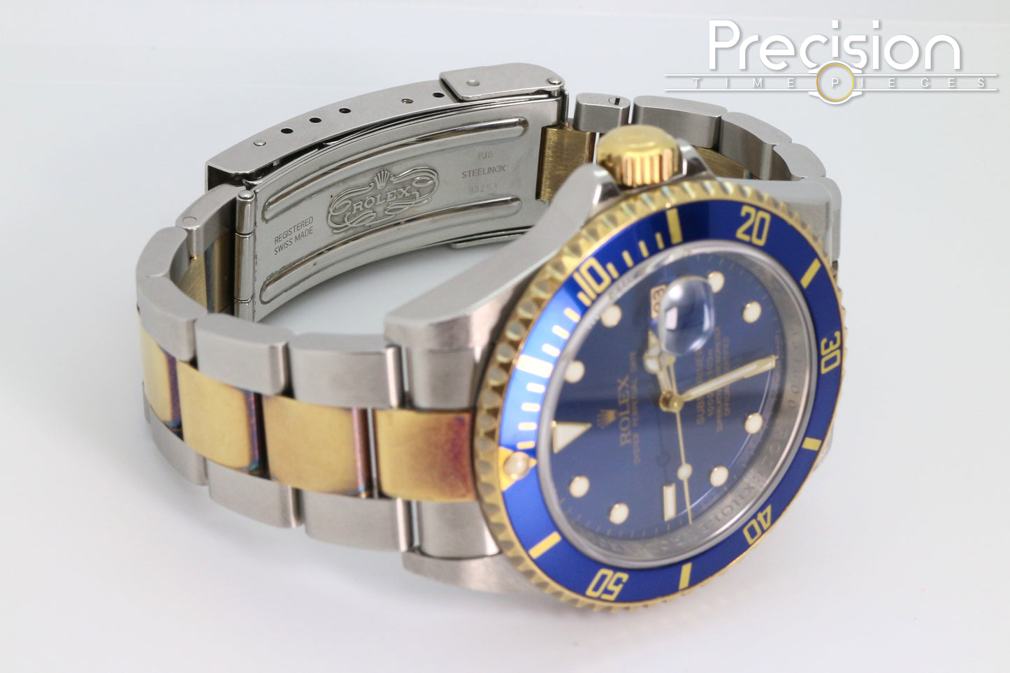Rolex Submariner Ref: 16613 40mm Two-Tone Blue Sub