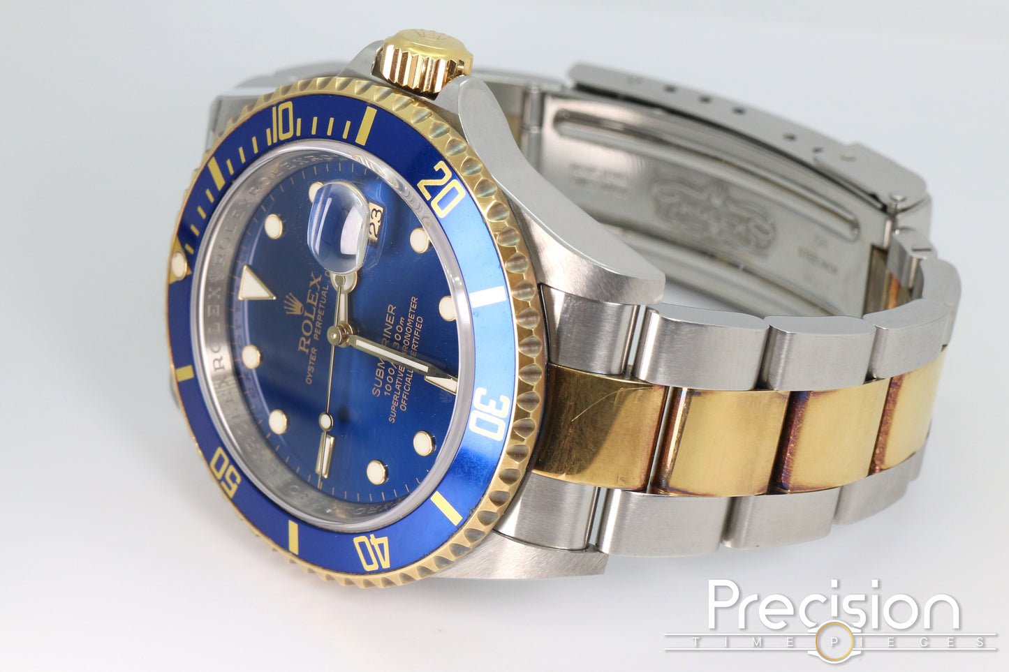 Rolex Submariner Ref: 16613 40mm Two-Tone Blue Sub