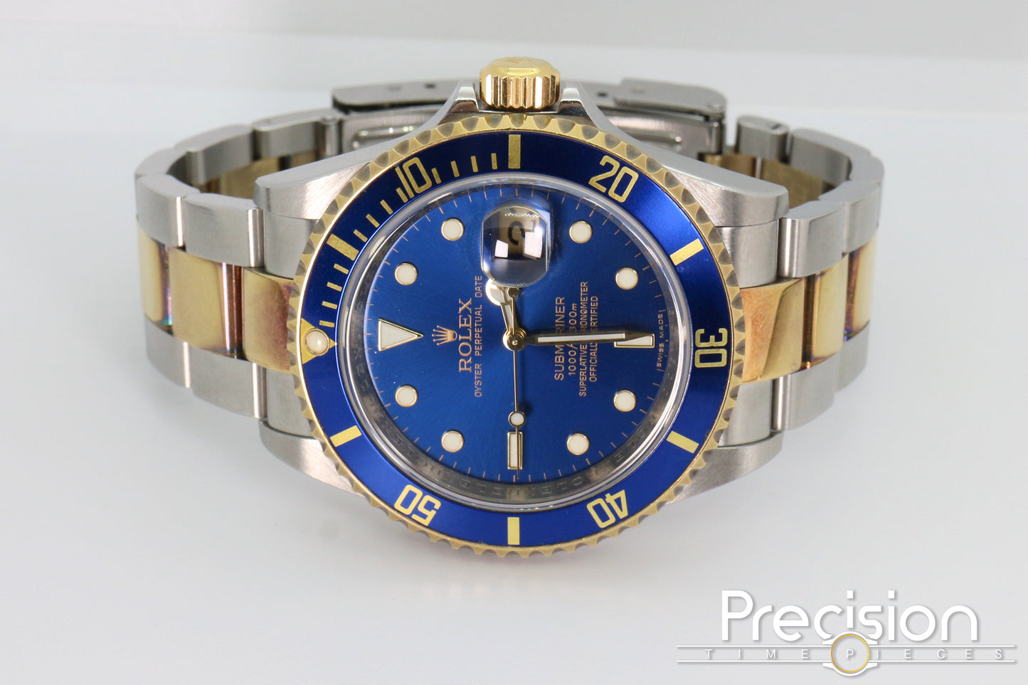 Rolex Submariner Ref: 16613 40mm Two-Tone Blue Sub