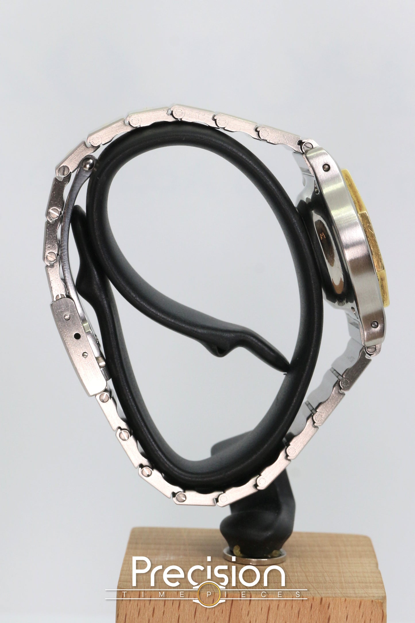 Cartier Santos Octagon Ref: 0907 Rare “Ghost Dial” Tropical 25mm Auto