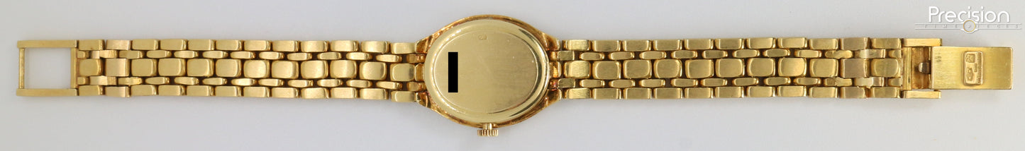 Audemars Piguet 18K Yellow Gold Factory Diamond Bezel & Dial