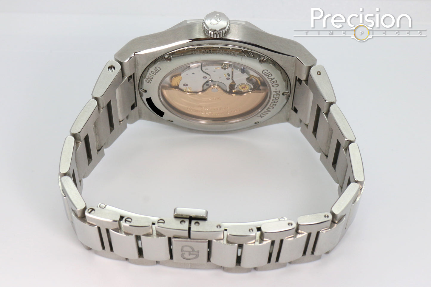 Girard-Perregaux Model: Laureato Reference: 81005-11-3154-1CM 38mm