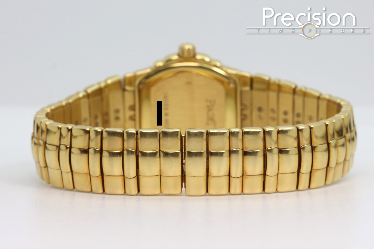 Piaget Tanagra Ref: 16033 M 401 D Quartz 33mm 18K Gold Lapis Dial