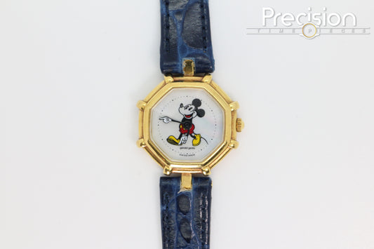 Gerald Genta Mickey Mouse G3299.7 Quartz Yellow Gold 25mm