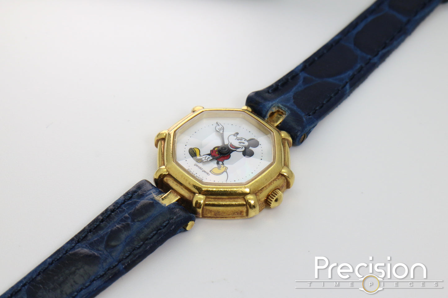 Gerald Genta Mickey Mouse G3299.7 Quartz Yellow Gold 25mm